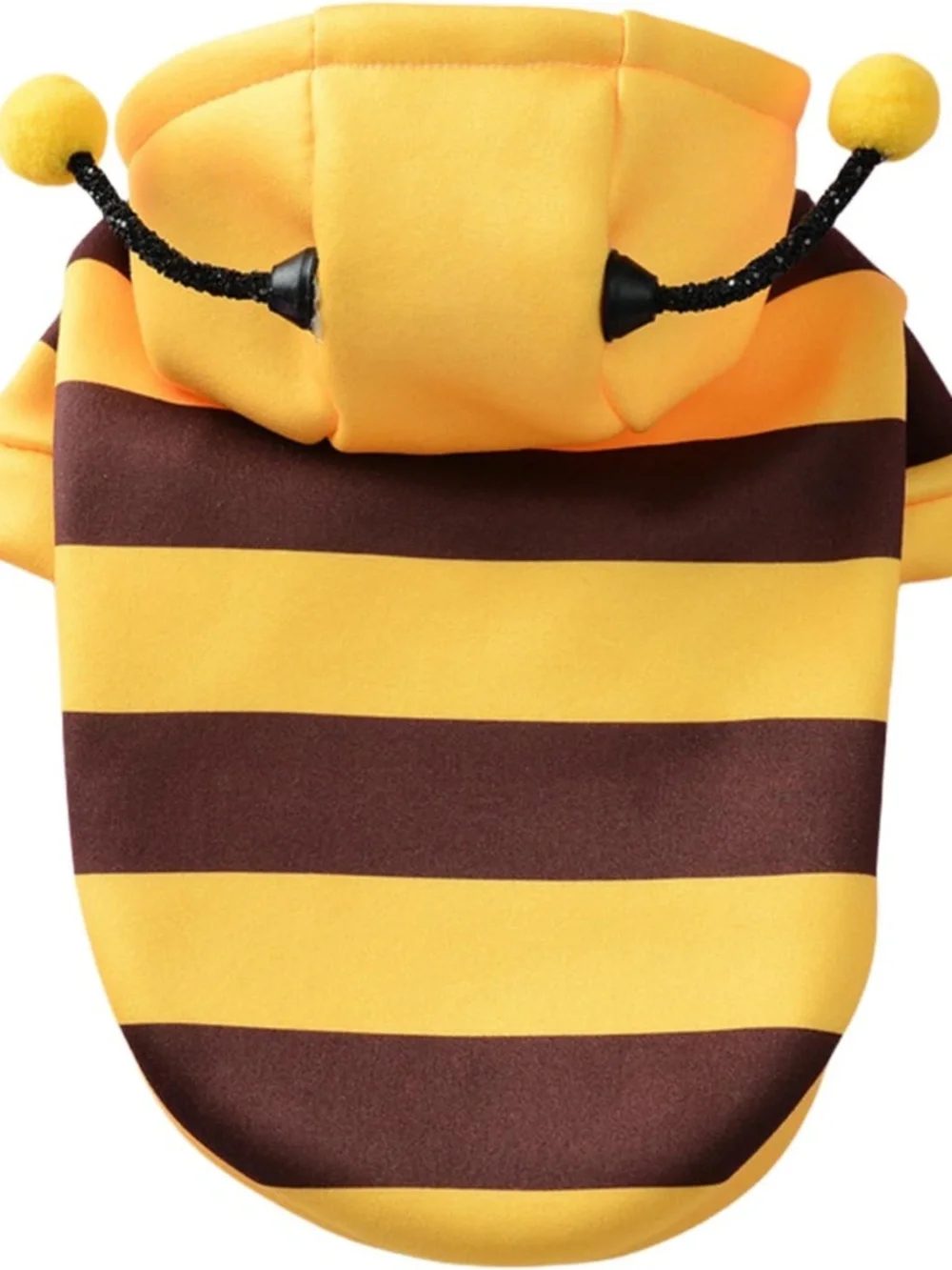 Dog Bee Costume Hoodie Medium Cute Pet Cosplay Outfit NWOT